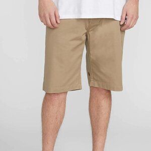 Volcom VMonty Shorts in Khaki